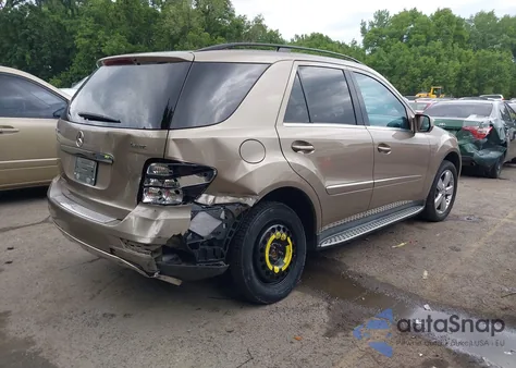 2010 Mercedes-Benz Ml 350 4Matic z USA, uszkodzony, nr VIN 4JGBB8GB7AA622191